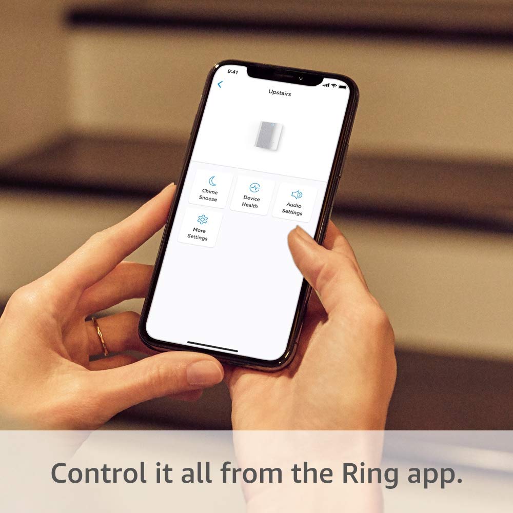 All-new Ring Chime, A Wi-Fi-Enabled Speaker for Your Ring Doorbells and Security Cameras