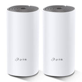 TP-Link Deco E4 AC1200 Whole Home Mesh Wi-Fi System (2-Pack) | Compatible with Alexa