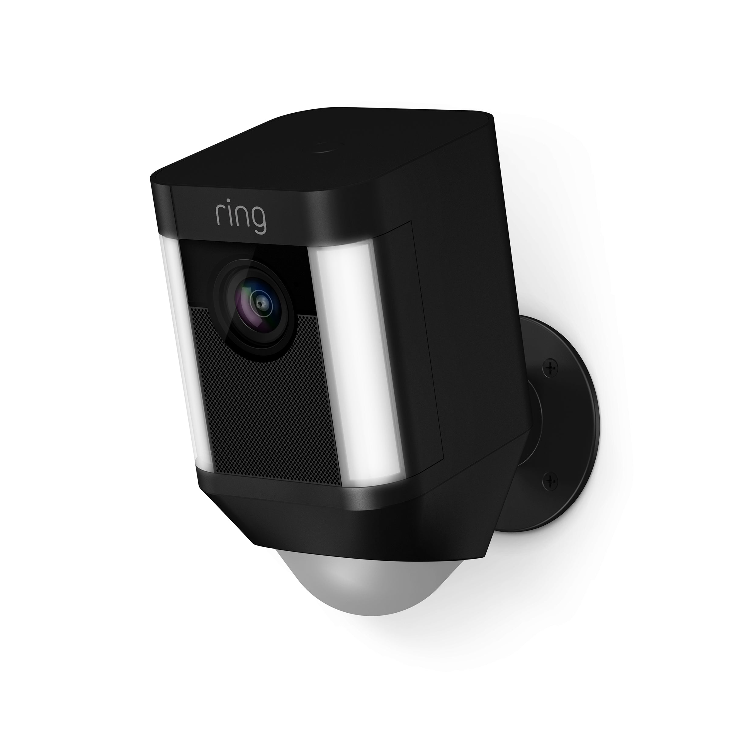 Ring Spotlight Cam Battery HD Security Camera with Built Two-Way Talk and a Siren Alarm, Works with Alexa